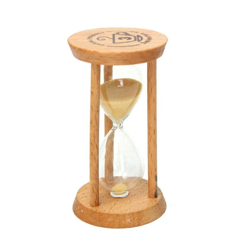 Набор деревянных песочных часов: Песочные часы на 1/3/5 минут для домашнего декора