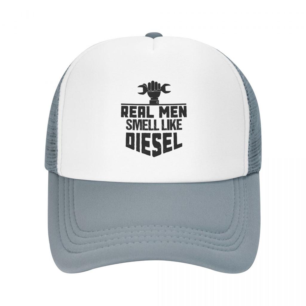 Real Unisex Smell Like Diesel, Diesel Mechanic, Trucker Baseball Cap Beach Hat Golf Wear Girl'S Hats Unisex'S