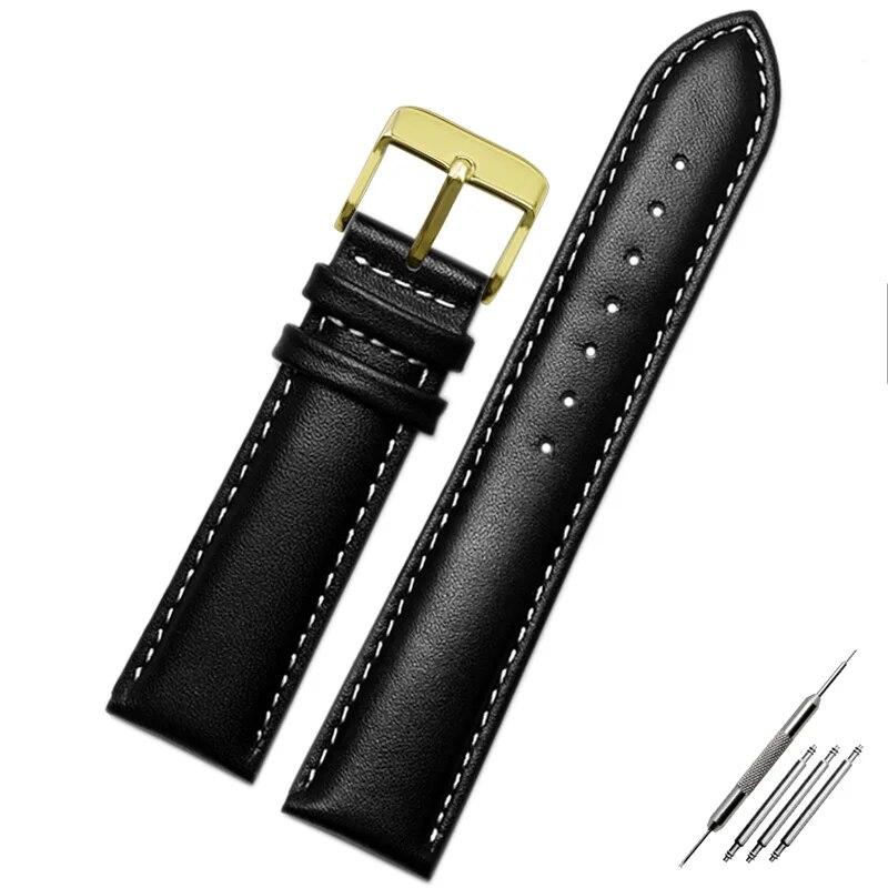 Ремешок из натуральной кожи для часов Armani, ремешок для часов Ar0382 Ar2447 Ar1970, мужской и женский ремешок для часов из воловьей кожи, браслет 20 22 мм