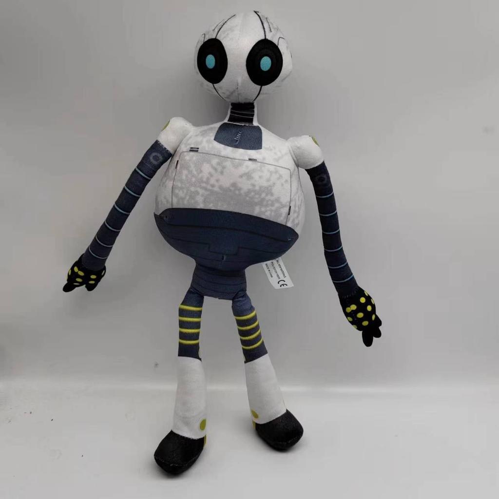 Robot Dreams Plush Doll Cartoon Movie Robot Character Soft Stuffed Toy Figure Gift For Animation Fans Kids Bedroom Decor Birthday Collectible Present