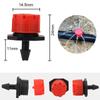 Watering Sprinkler Adjustable Irrigation Dripper Emitter 4/7mm Micro Nozzles 50Pcs For Flower Beds Vegetable Anti-Clogging