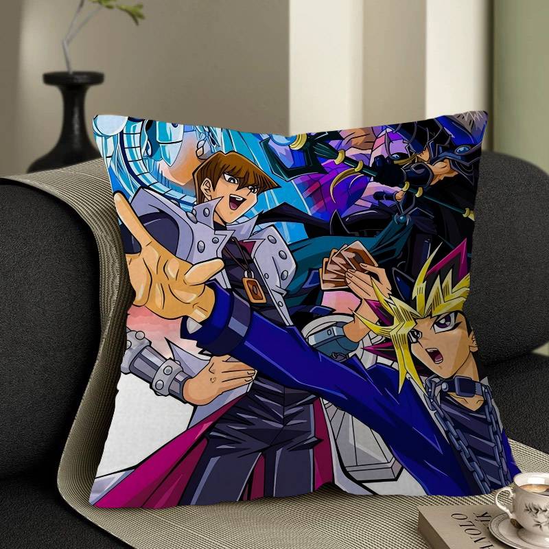 Yu Gi Oh Personalized Pillow Dust Cover Bedroom Kids Party Decoration Pillowcase Birthday Children Gift