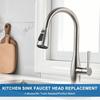 Kitchen Faucet Replacement Spray Head 3 Modes Universal Fit Faucet Nozzle