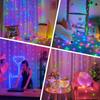 Rechargeable Copper Wire String Lights 8Lighting modes Fairy Light Timer Detachable Design for Halloween Wedding Christmas Decor