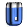 Mini Dual-Head Electric Razor Rechargeable Beard Shaver Washable Pocket Shaver for Men Home Travel