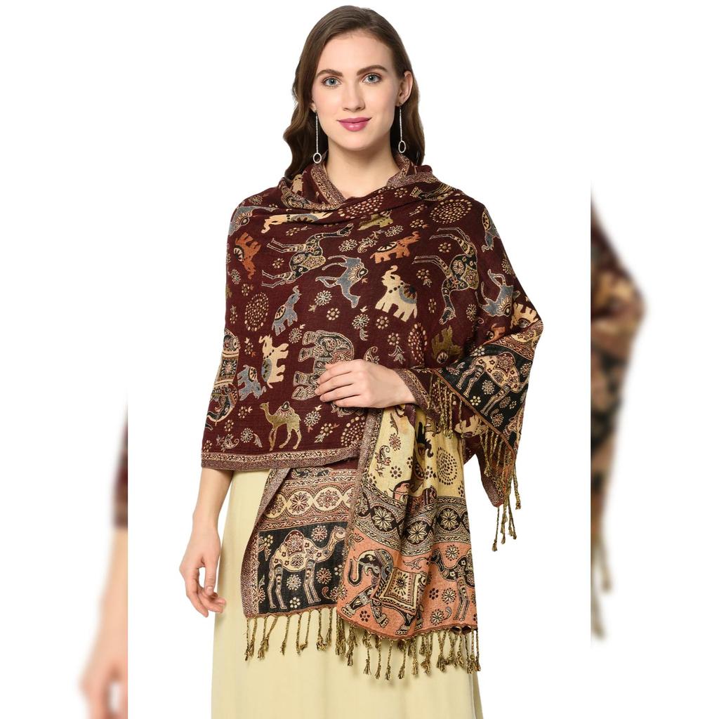 Женское одеяло оверсайз из 100% кашемира из индийской шерсти, шаль, черный шарф с узором пейсли