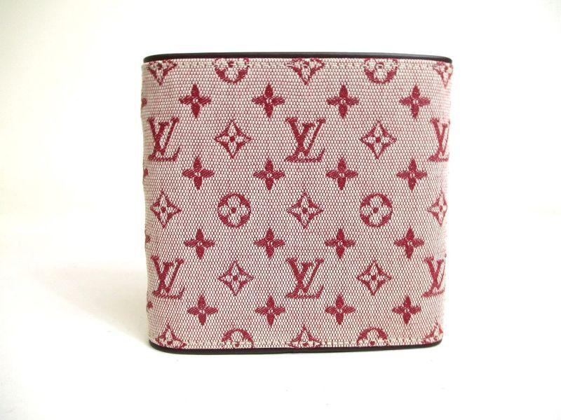 Подлинный мини-кошелек LOUIS VUITTON Monogram из канвы Cherry Canvas #a316, восстановленный