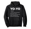 Yoyo Funny Definition Funny Yoyo Toy Lover Player Hoodie