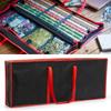1pc Large Capacity Christmas Wrapping Paper Storage Bag - Gift Wrap Organizer for Bows, Ribbons & Rolls, Under-Bed Craft Drawer
