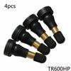 Tire Valve Stem 45 X 18.5mm Black + Gold High Pressure