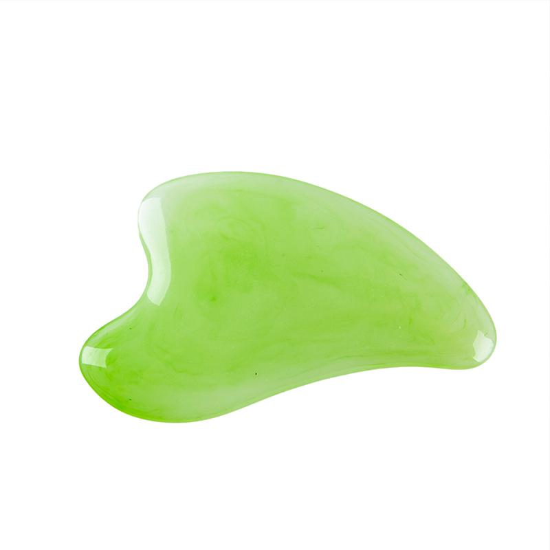 Каменная доска Гуа Ша, массажная доска для тела, шеи, пластина Гуаша, каменный массажер для лица, скребки