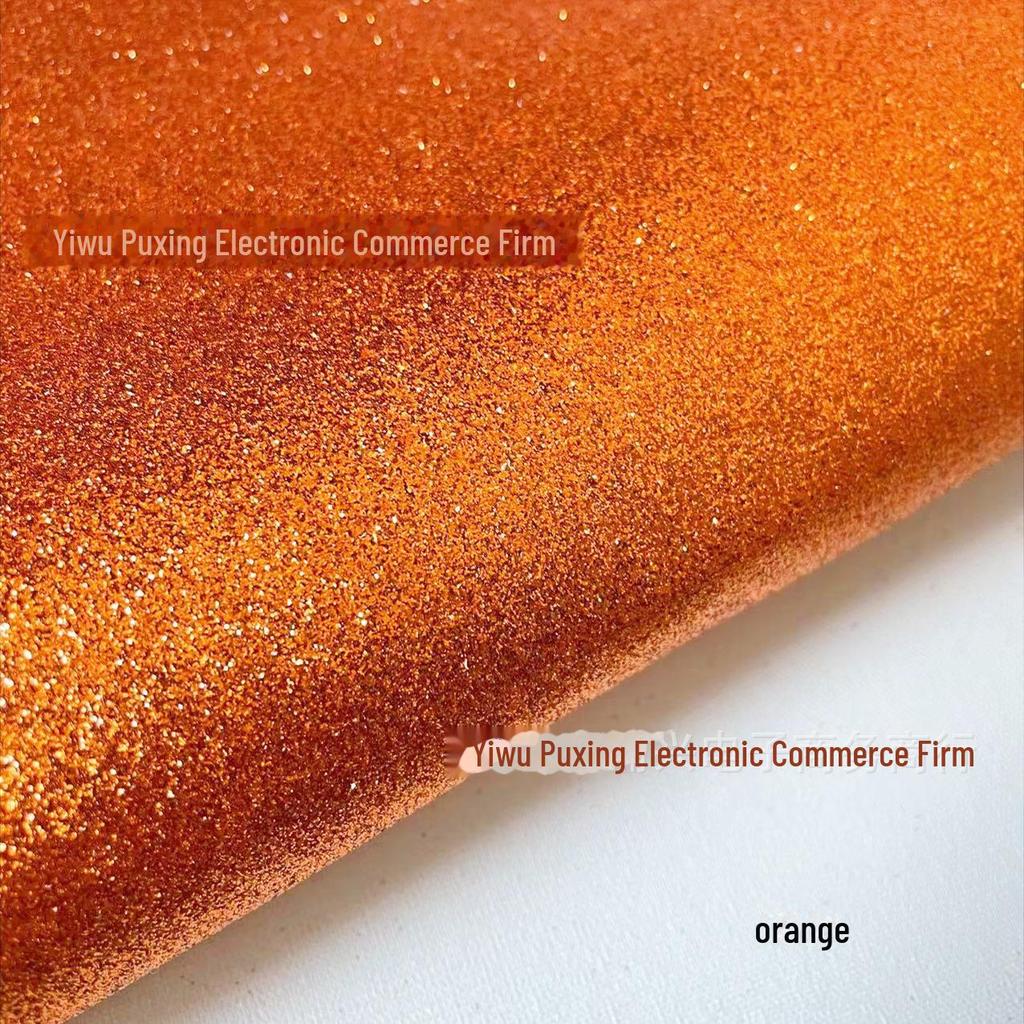 Блестящая ткань из искусственной кожи с градиентной радугой и золотисто-серебряными блестками