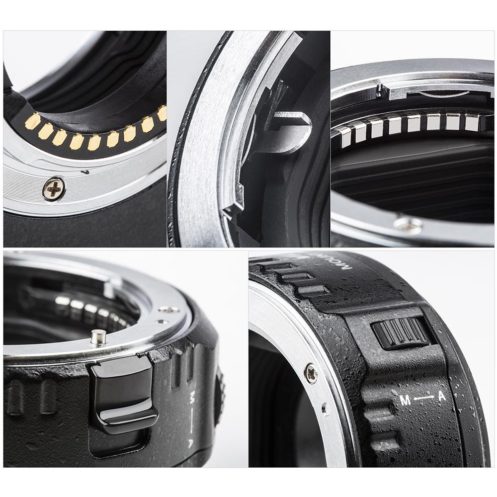 Адаптер для крепления объектива с автофокусом Viltrox NF-M1, поддержка передачи VR EXIF, совместимый с Nikon F