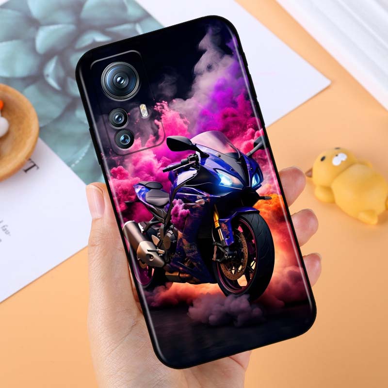 Модель Rider Cool Для Xiaomi Mi 15 14 13 13T 12 12T 12S 11 11i 11T Pro Ultra Lite 5G Черный Мягкий Чехол для Телефона
