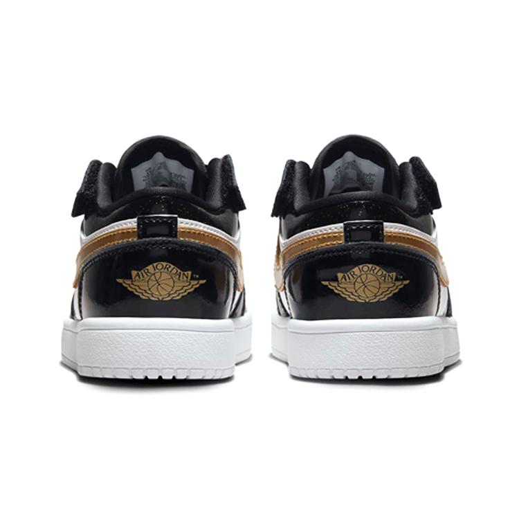 Jordan 1 Низкий ALT Черный Металлик Золотой Белый PS DZ6318-071