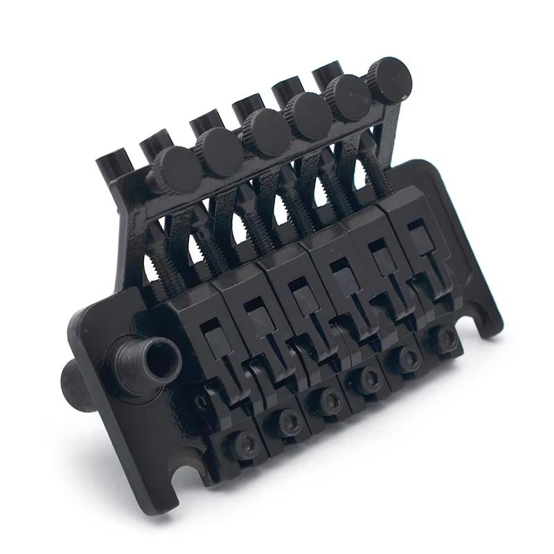 Двухточечная система тремоло-бриджа с рычагом для электрогитары, Цвет Черное Золото Хром, Гитарная Деталь