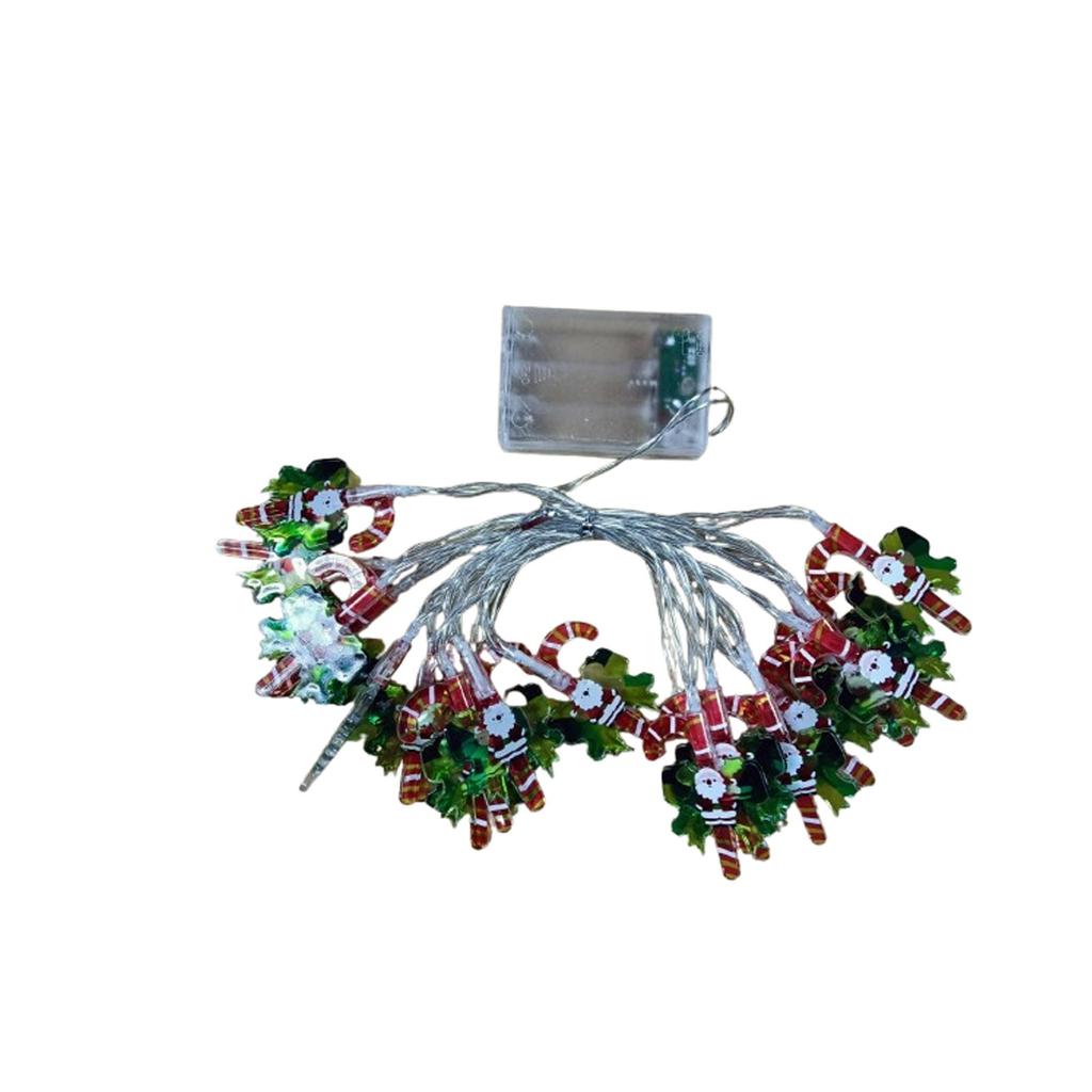10 лампочек на метр, гирлянды для рождественской елки, рождественское украшение, украшение для гостиной, декор в виде снеговика