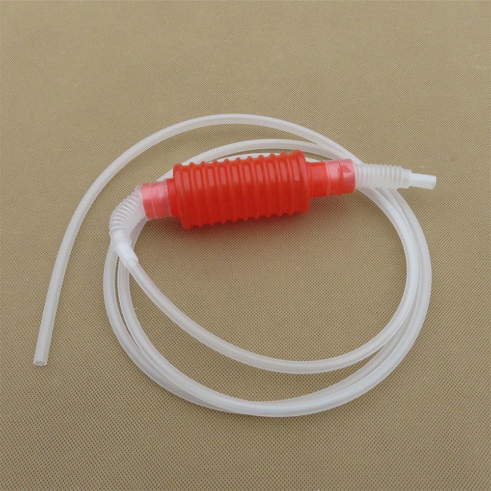 PVC Tube Fuel Tank Suction Pump 2 Meter Gas Siphon Hose Pump Manual Fuel Pump Car Fuel Transfer