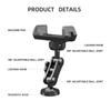 Adjustable Gym Phone Bracket 360 Degree Rotation Magnetic Rack Phone Stand  Gym