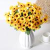 Helianthus Artificial Annuus Bouquet Suitable Living Room And Decoration Event
