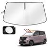 Upgraded Sunshade with Light and Heat Cartist Front Sunshade for Nissan New Sakura B6AW KE0 SAKURA Sunset Sunfia Windshield Shade Excellent Light UV
