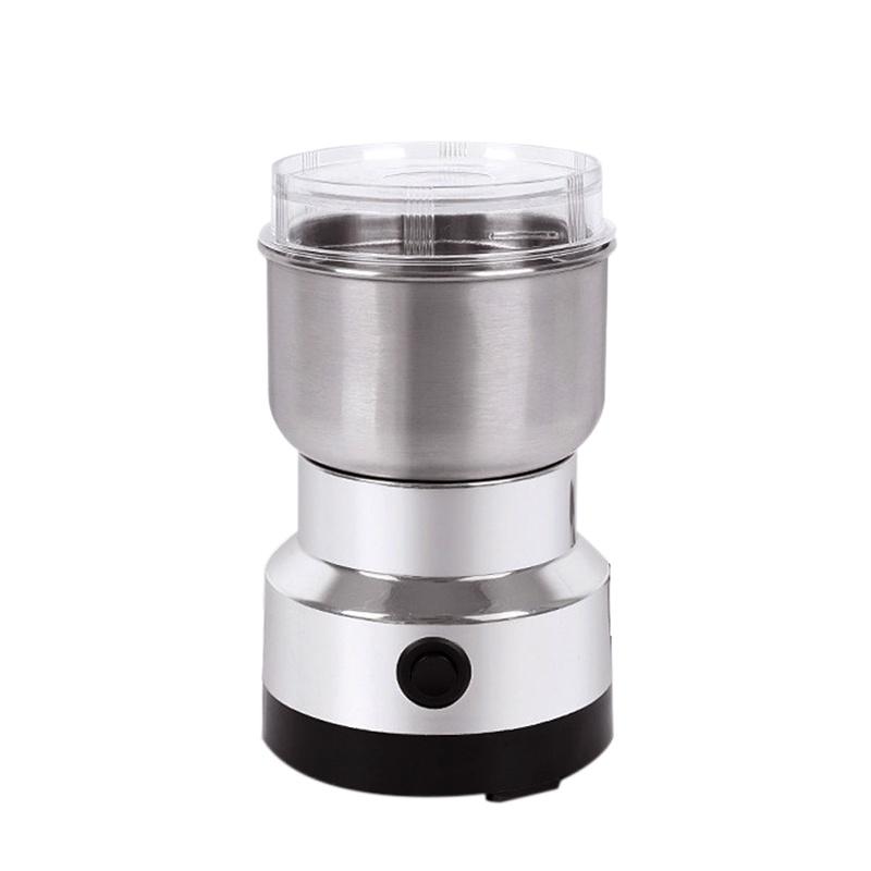 Electric Stainless Steel Coffee Bean Grinder Home Grinding Milling Machine 220V Coffee Beans Grind Kitchen Accessories