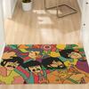 Рок-Битлз Дверной Коврик для Пола Комнатный Коврик для Ног для Ванной Комнаты для Прихожей на Пол Современные Аксессуары для Домашнего Декора Кухонный Ковер