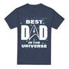 STAR TREK Unisex Adult Best Dad In the Universe Fathers Day T-Shirt