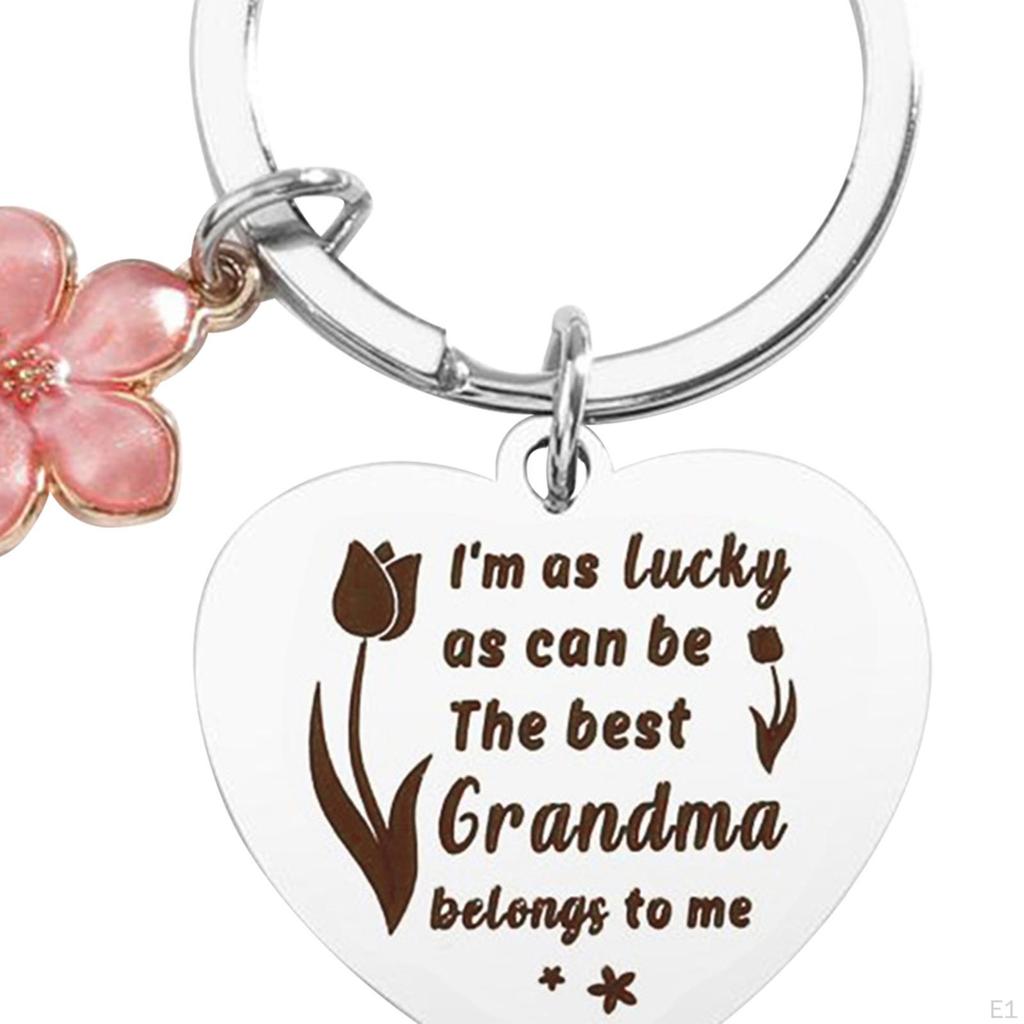 Подарочный брелок для бабушки на День матери, уникальный креативный брелок для бабушки