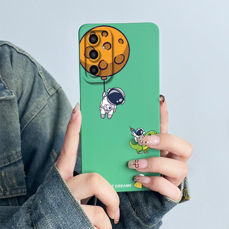 Чехол для телефона Samsung Buddy 2, задняя крышка Астронавт для Galaxy Buddy2, Funda, мягкий жидкий силикон, бампер с защитой камеры, Coque