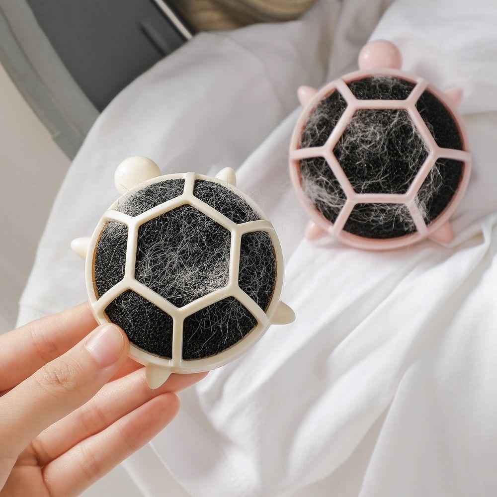 2Pcs Reusable Laundry Balls Turtle Shape Hair Remover Household Clothes Cleaning