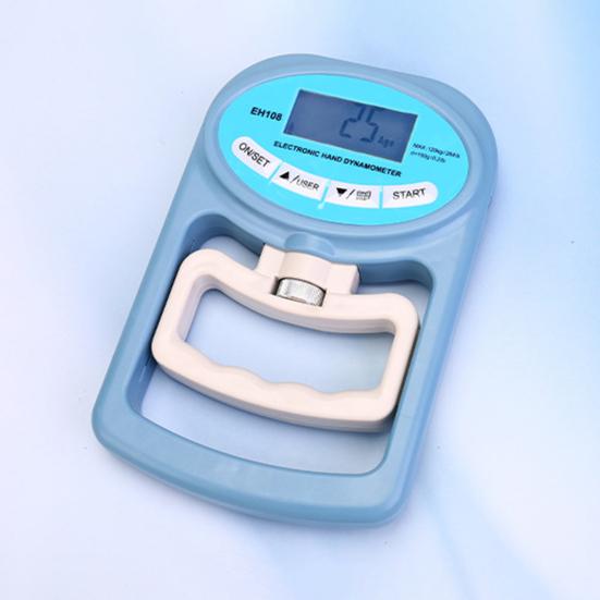 Электрический тестер силы хвата Светодиодный дисплей Ручной динамометр Регулируемый тренажер для хвата