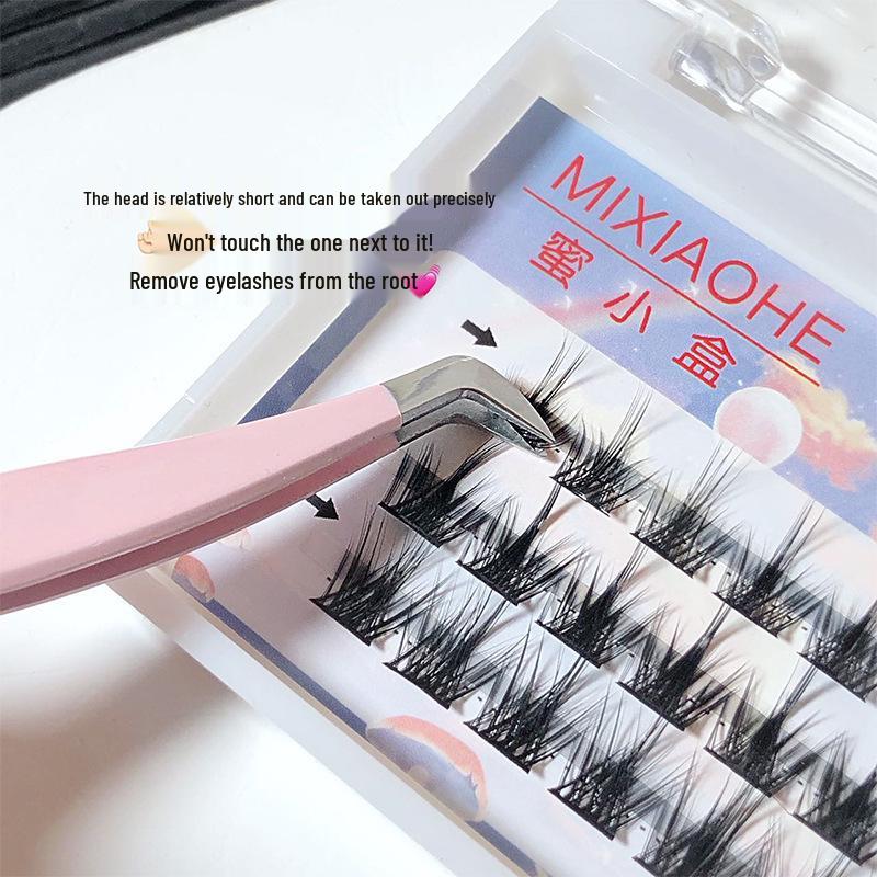 Пинцеты для ресниц Golden Feather Precision и керлер