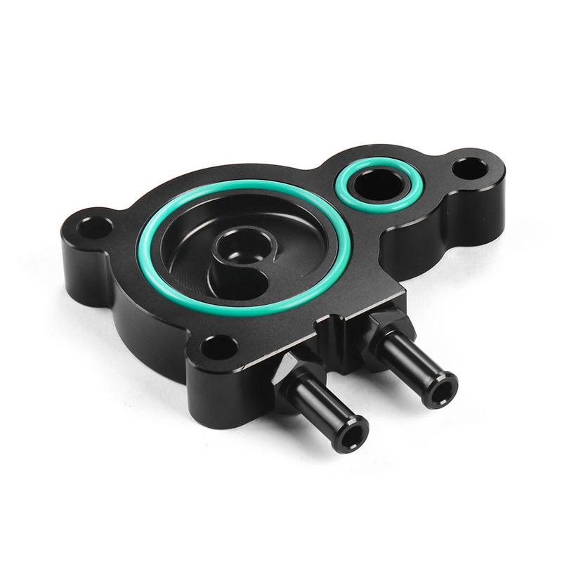 Gear Box Transmission Cooler Adapter Base Plate Sandwich Oil Cake For For Honda GK5 GR9 1.5L FC 1.8L ver1.0 CVT