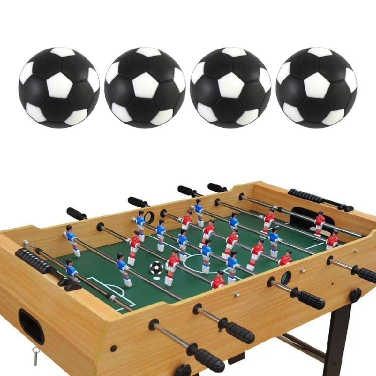 Table Soccer Foosballs | Replacement 4 Pack | Mini Table Tabletop Games Ball