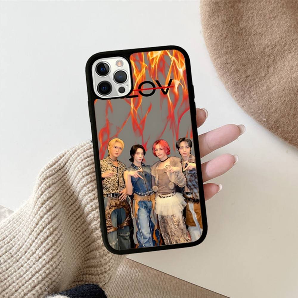 Famous K-pop Group X-XLov Music For Iphone 17 Air 16 15 14 13 12 11 Pro Max TPU+PC Plus Shockproof Back Phone Cover