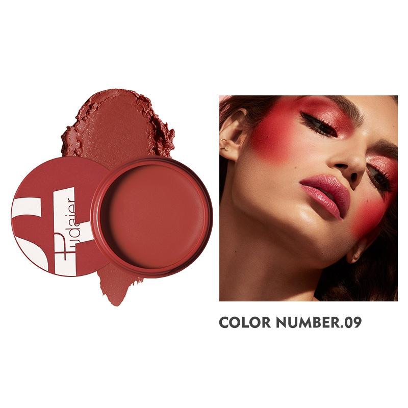 9 цветов матовых румян в стике, кремовые румяна для естественного вида, стойкий пигмент, легко растушевываются