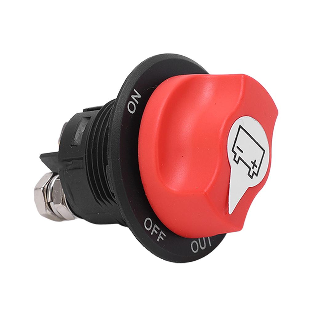 Battery Switch Battery Power Cut Master Switch Disconnect Isolator for RV Yacht Van Truck Caravan