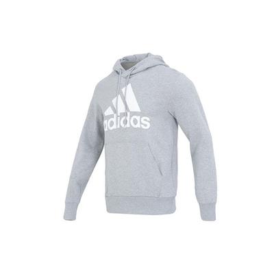 adidas Толстовка с капюшоном и логотипом с принтом в виде буквы, мужская, серая IC9364