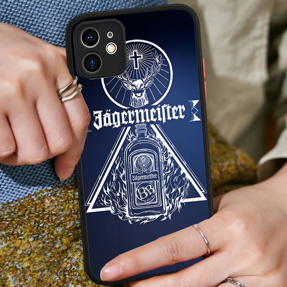 Hot J-JaegermeisterS Phone Case For iPhone 16 15 14 11 12 13 Pro Max Plus 12 XS Max Back Cover Matte Case