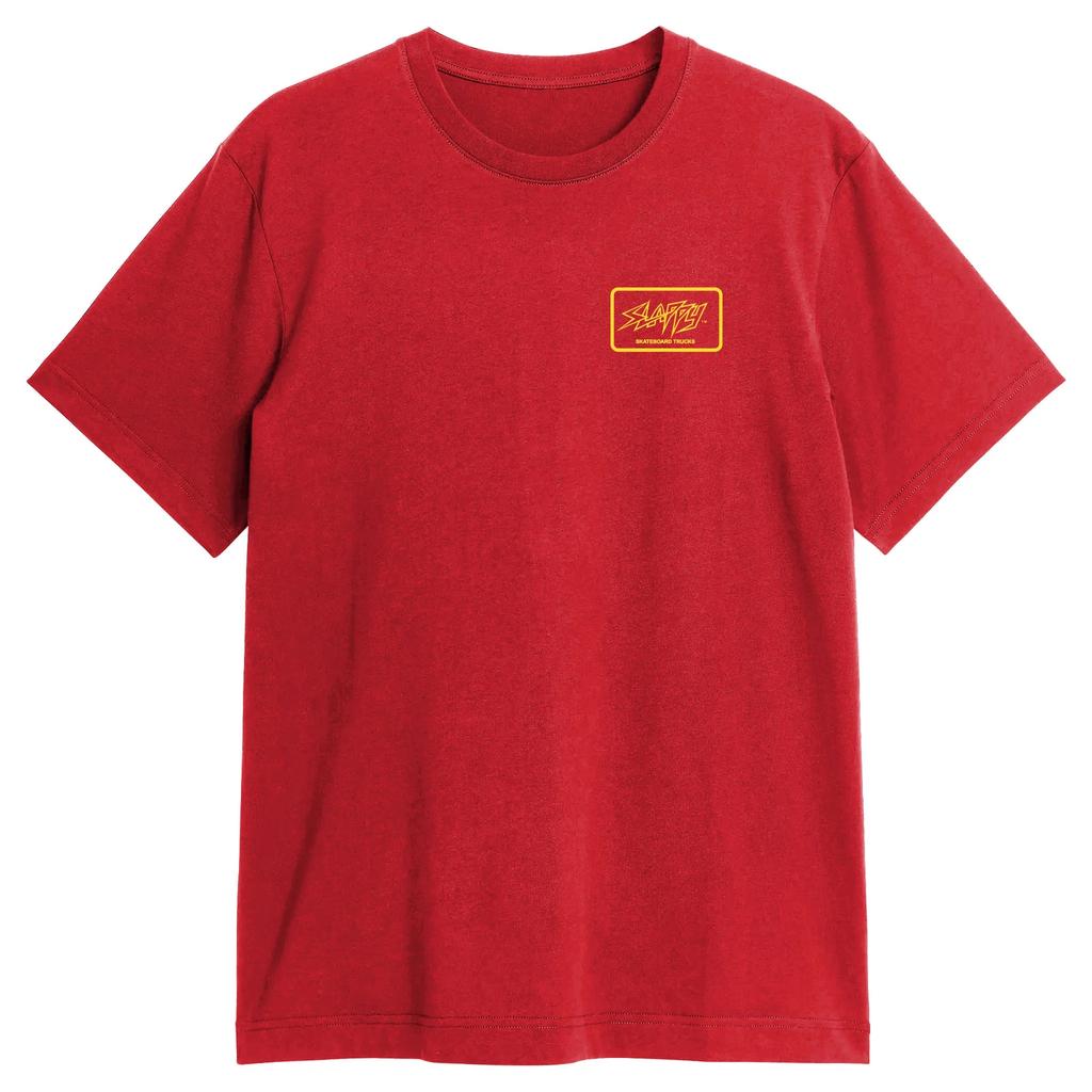 Slappy Trucks Shirt Throwback Red