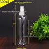 Transparent PET Plastic Spray Bottle - 30, 50, 100 Ml for Cosmetics, Perfume, and Alcohol.