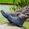 Men's Casual Hiking Boots Fashion High-top Sports Boots for Men Desert Ankle Boots Outdoor Non Slip Trekking Shoes Safety Shoes