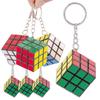 Nicheez Mini Cube 3D Puzzle Keychains, Perfect for Prizes, Festivals, Participation Prizes, and Parties/Events (3cm/Set of 100)