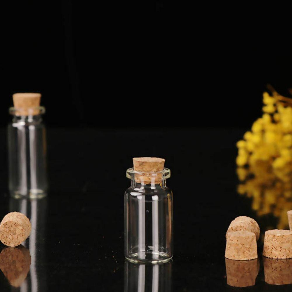 Tapered DIY Beer Jar Glass Bottles for Bottle Bar Wine Stopper Corks Sealing Lid Stopper Bottle Cap