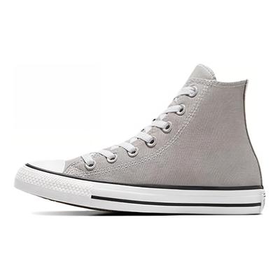 Chuck Taylor All Star Повседневные Универсальные Высокие Кеды из Канваса Унисекс Серо-Белые A06561C