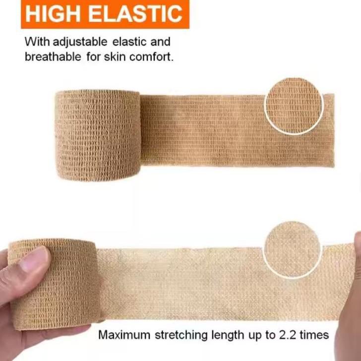 Elastic Self-Adhesive Finger Bandage and Protector for Pets