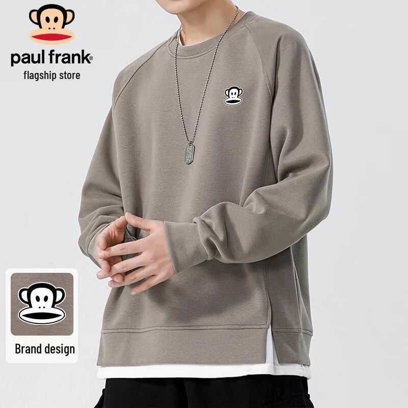 paul frank Men's Faux Layered Sweatshirt T-Shirt