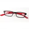 Black&Red Frame Plastic Eyeglasses Reading Glasses Presbyopic Glasses