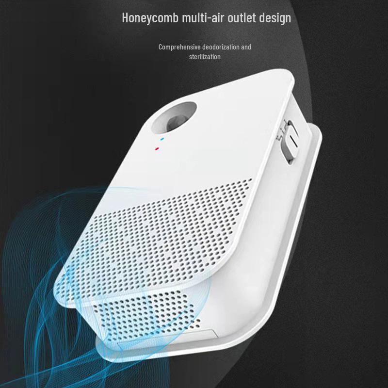 Умный дезодорирующий кошачий туалет с автоматическим удалением запаха и очистителем воздуха с отрицательными ионами для домашних животных